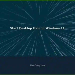 Quickly Start Something on Desktop in Windows 11 without Minimizing Opened Windows