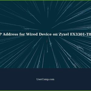 Setting up a Static IP Address for a Wired Device on Zyxel EX3301-T0 Router