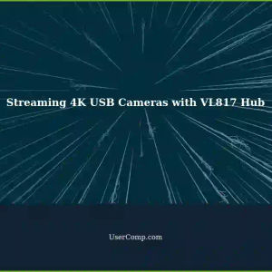 4K USB 2.0 Cameras: Can't Stream 4 Feeds with VL817 USB Hub?