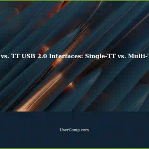 Understanding the Difference: STT MT vs. TT USB 2.0 Interfaces for Single-TT and Multi-TT Hubs