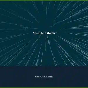 Understanding Svelte Capture Elements and Slots
