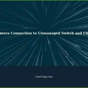 Connecting Swann IP Cameras to an Unmanaged Switch with Ubuntu Laptop: No External Router