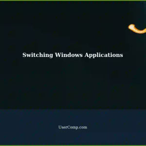 Switching Applications with a Single Click on the Windows Taskbar Thumbnail
