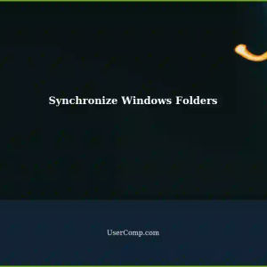 Keep Remote Folders Synchronized in Windows