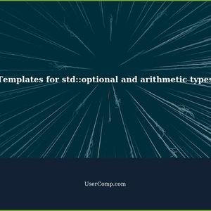 How to write a templated function that accepts a std::optional or an arithmetic type and selects the correct underlying type