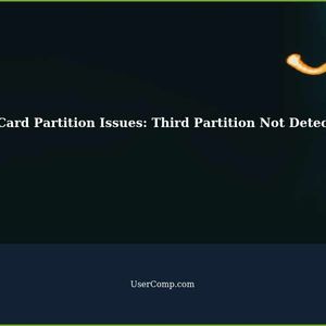 Troubleshooting TF Card Partitions: Third Partition Not Detected
