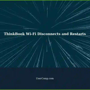 New ThinkBook Laptop: Wi-Fi Disconnects Randomly and Never Comes Back Unless System is Restarted (Fedora 40)