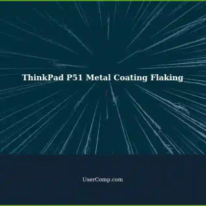 ThinkPad P51: Metal Coating Flaking After Six Years of Use