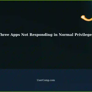Three Desktop Applications: Signal, Discord, Bilibili Not Responding After Starting in Normal Privileges