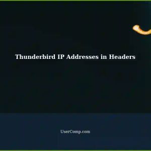 Thunderbird: Preventing Local IP Addresses in Mail Headers