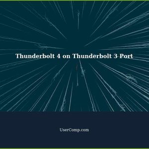 Using Thunderbolt 4 Dock on Thunderbolt 3 Port (Dell Precision 5510)