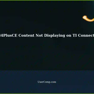 TI-84PlusCE Refuses to Show Calculator Contents on TI Connect CE