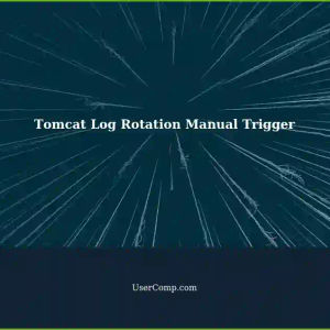 Doesn't 'etc/logrotate.d/tomcat-run.daily' take effect: Manual trigger?