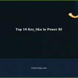 Fix Number Columns in Power BI Report Builder: Top 10 by Key_Sku