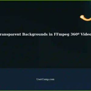 Getting Transparent Backgrounds for Converted 360º Videos with FFmpeg