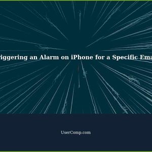 How to Trigger an Alarm on Your iPhone When Receiving a Certain Email