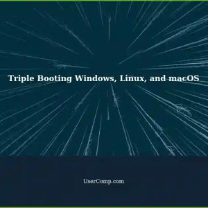 Triple Booting Windows, Linux, and macOS on One EFI Partition: A Comprehensive Guide for Desktop Users