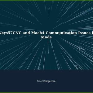 Troubleshooting Issues Communicating PoKeys57CNC and Mach4 on Windows 11 Home PC in Custom Shell Kiosk Mode
