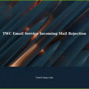 TWC Email Service Randomly Rejecting Incoming Mails: A Solution