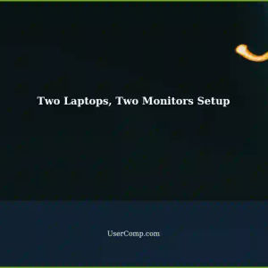 Setting up Two Laptops for Two Monitors: A Tech Support Guide