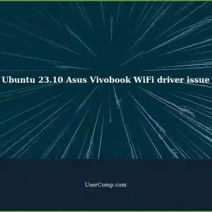 Ubuntu 23.10 on Asus Vivobook 16 (X1605VA-MB957WS): Mediatek WiFi card driver not supported
