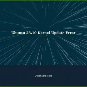Ubuntu 23.10: Error Updating Kernel (anbox-ashmem)