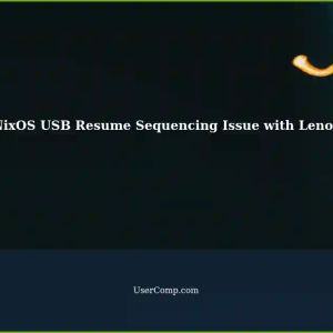 Udev Rules Don't Allow Ubuntu and NixOS to Sequence USB Resume for Lenovo ThinkPads