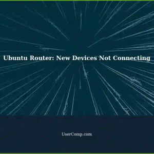 Newly Connected Devices Not Connecting on Ubuntu 24.04 Router