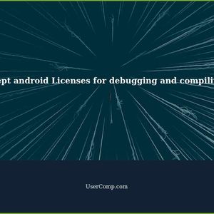 Unable to accept android Licenses for debugging and compiling .NET MAUI