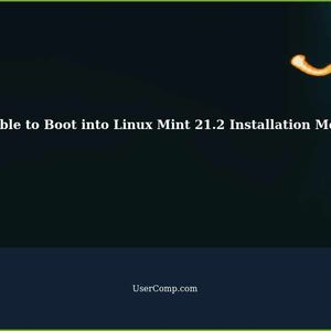 Unable to Boot into Linux Mint 21.2 Installation Media: Black Screen and Nothing Happens