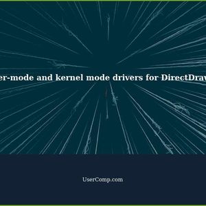 What user-mode and kernel mode driver does Windows using WDDM drivers load for DirectDraw HAL?