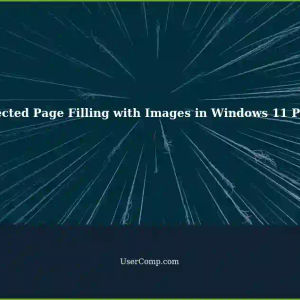 Windows 11: Filling Entire Page with Printed Images - Unexpected Behavior