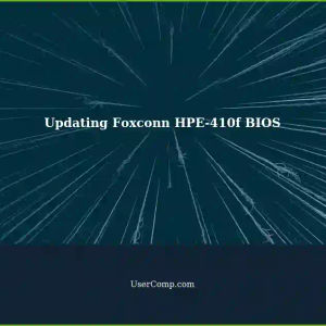 Updating BIOS on Foxconn HPE-410f Motherboard to Version 6.04
