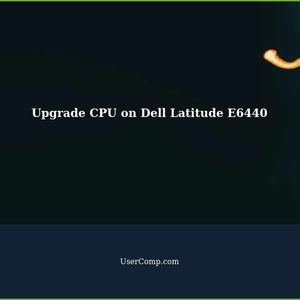 How to Upgrade CPU on Dell Latitude E6440 from Intel Core i5-4300M to i7-4712MQ