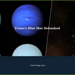 Urano's Blue Hue Debunked: A New Study