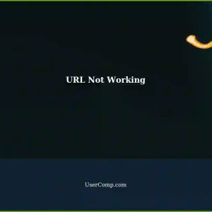 Troubleshooting: URL Not Working Properly