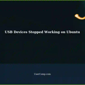 Sudden Stoppage of Functioning USB Devices on Ubuntu 22.04.3 LTS