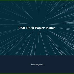 Trouble Powering Up an USB Dock