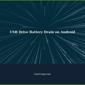 Leaving USB Drive Plugged in to Android Causes Battery Drain Even When Sleep - Tech Support