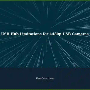 4480p USB 2.0 Cameras: Can't Stream 4 Feeds with VL817 USB Hub?