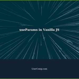 Using NextJS useParams in Vanilla JS: A Guide