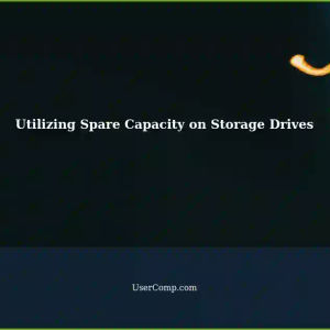 Identifying and Utilizing Spare Capacity on Your Storage Drive