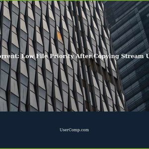 Understanding uTorrent: Why File Priority Changes to Low After Copying Stream URL