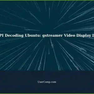 VAAPI Decoding on Ubuntu: Troubleshooting Video Not Displaying with gstreamer