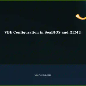 Changing VBE Configuration in SeaBIOS using I/O ports with MMIO for QEMU and Windows not booting