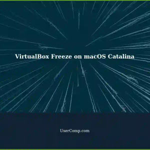VirtualBox Freeze during 'Starting Windows' screen on macOS Catalina 10.15.7