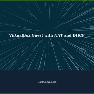 VirtualBox Guest with NAT and DHCP for Windows Networking