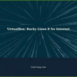 Unable to Connect VirtualBox Guest OS (Rocky Linux 8) to Host (Windows 11) - No Internet Connectivity