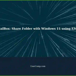 VirtualBox on Ubuntu 20.04: Share Folder with Windows 11 Host using EMACS tmp file creation