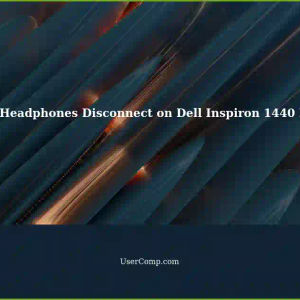 Dell Inspiron 1440 Intel: VLC Headphones Disconnect Issue